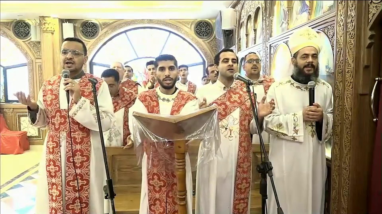 القداس الالهي من دير الشهيد العظيم مارجرجس يرأس الصلاه الانبا شاروبيم مطران قنا 2-9-2025