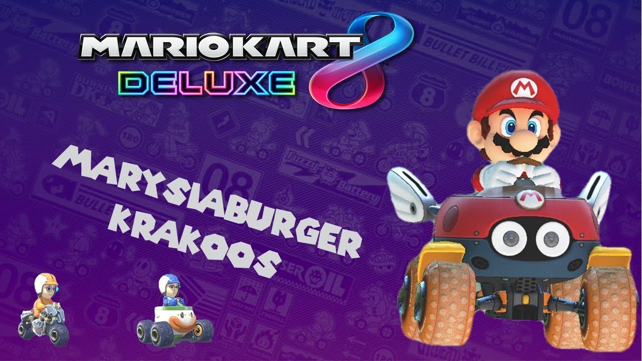 Mario Kart 8 na Nintendo Switch! Niespodzianka! Grają MarysiaBurger i Krakoos