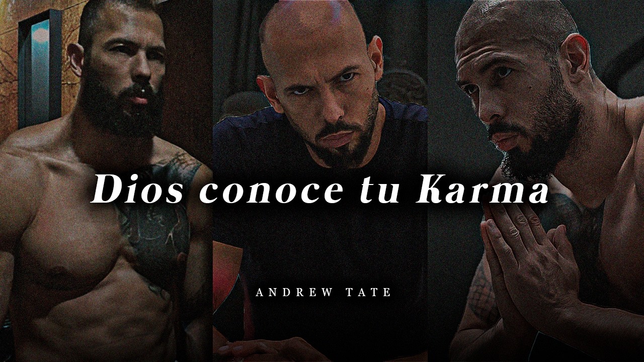 𝐃𝐈𝐎𝐒 𝐂𝐎𝐍𝐎𝐂𝐄 𝐓𝐔 𝐊𝐀𝐑𝐌𝐀: Cómo tener un Aura con Energía positiva | Andrew Tate (Motivación)