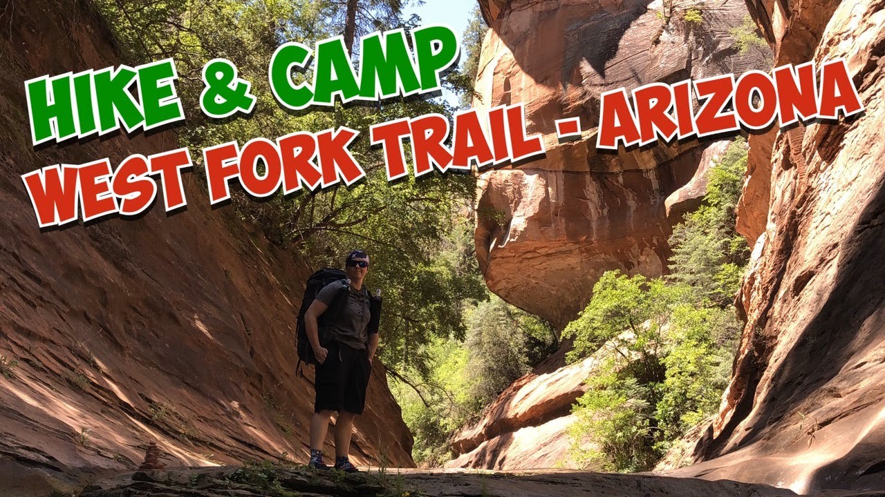 West Fork Trail ARIZONA - Solo Hike & Camp