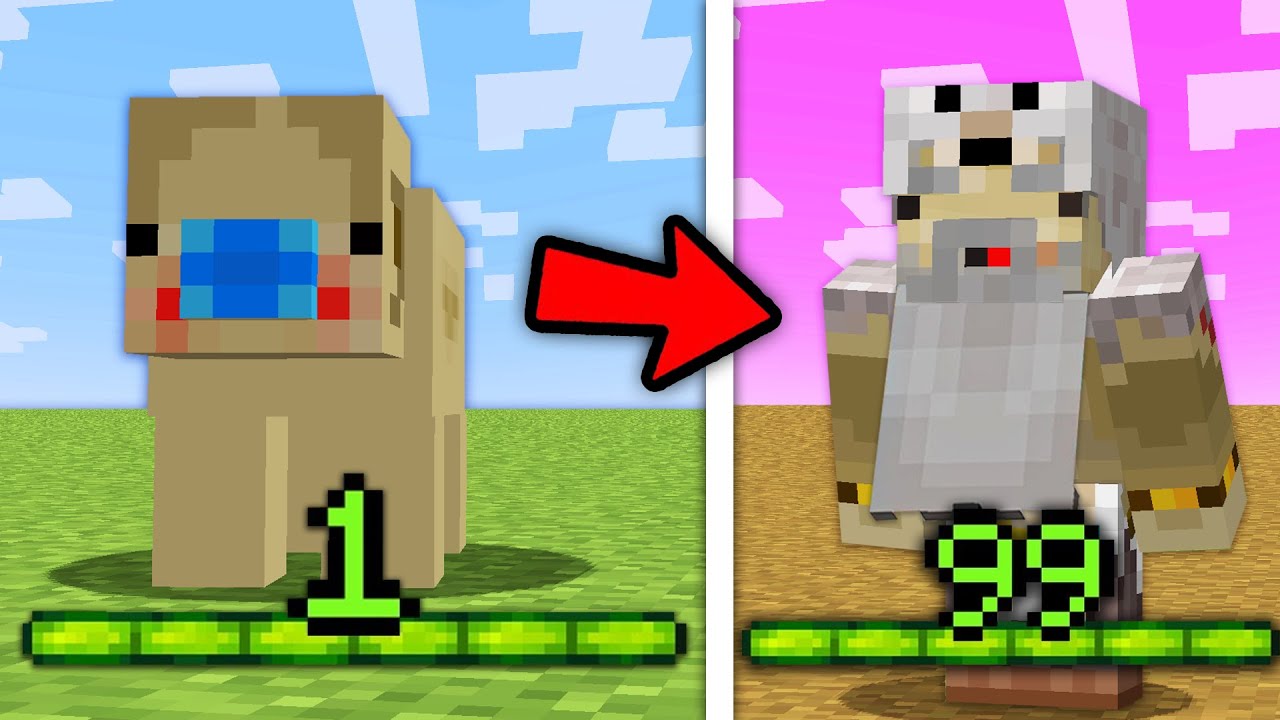 Minecraft mais mon XP = Mon Âge...