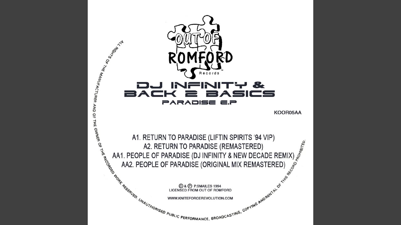 Return To Paradise (Liftin' Spirits '94 VIP (Remastered))