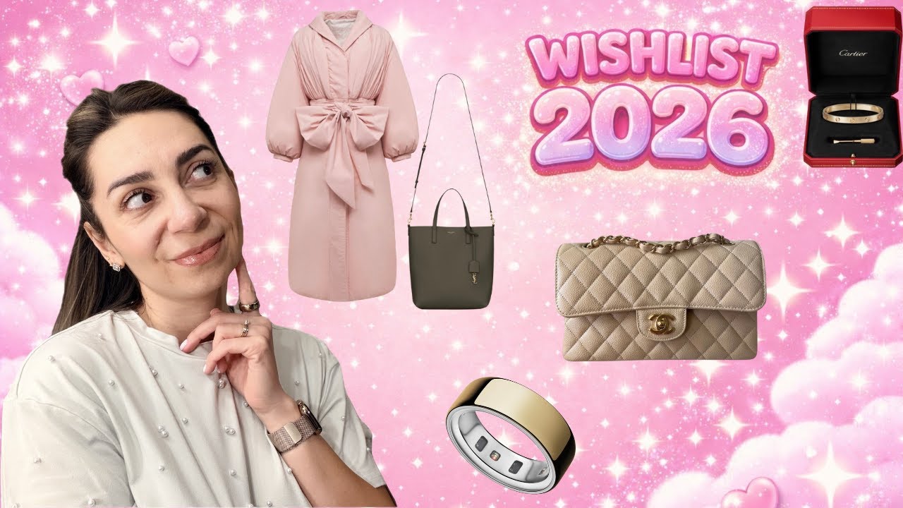 WISHLIST 2026 + UPDATE 2025 💫| Ce AM\NU AM luat + ce adaug 🛍️