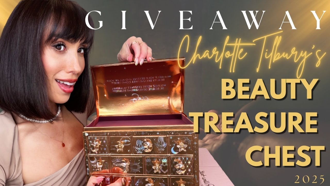 РОЗЫГРЫШ! Адвент-календарь Charlotte Tilbury 2025 (сундук с сокровищами Charlotte's Beauty) Распа...