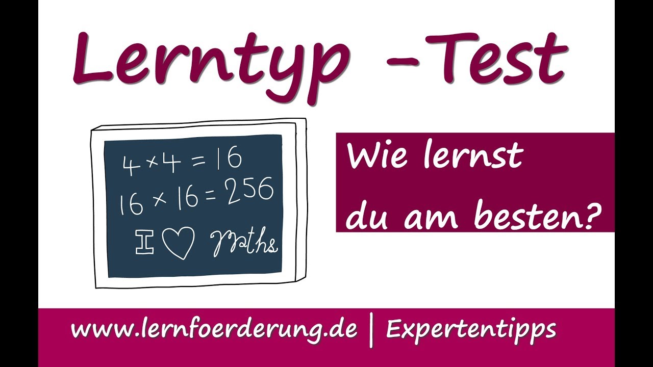 Lerntypen - Test: ✅ Erkenne, wie du besser lernen kannst