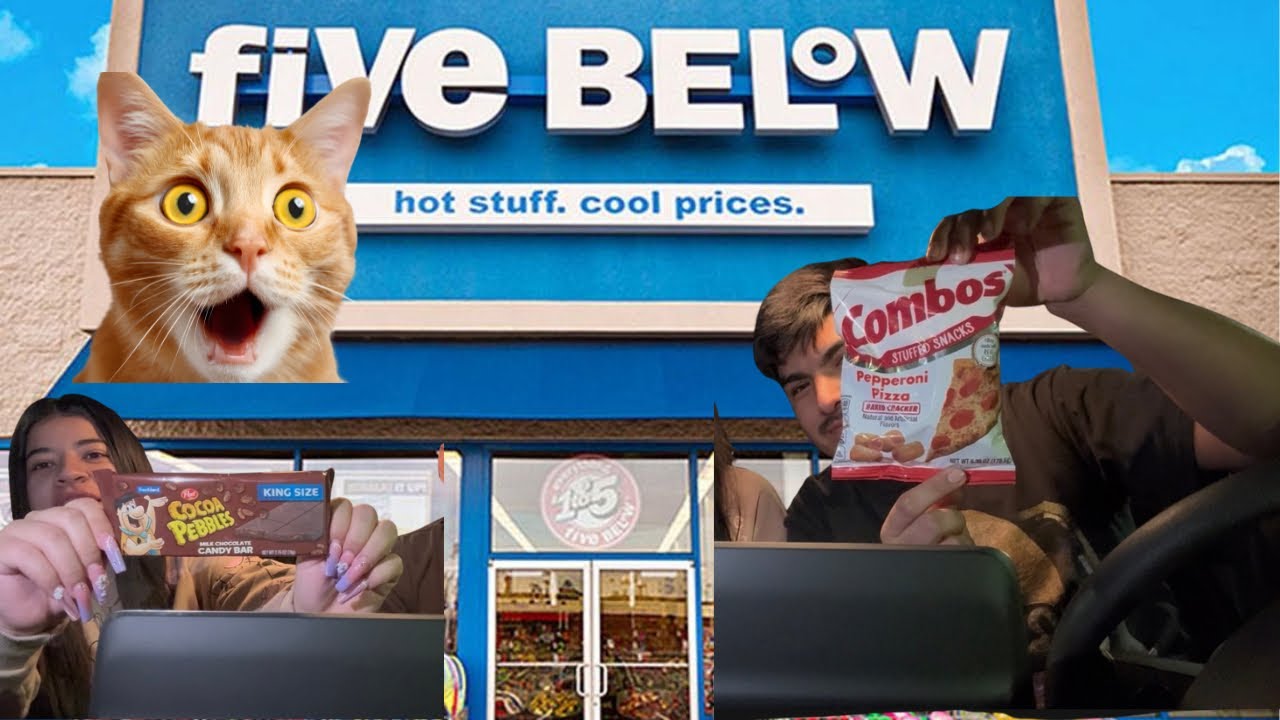 Trying Viral Snacks from Five Below😛