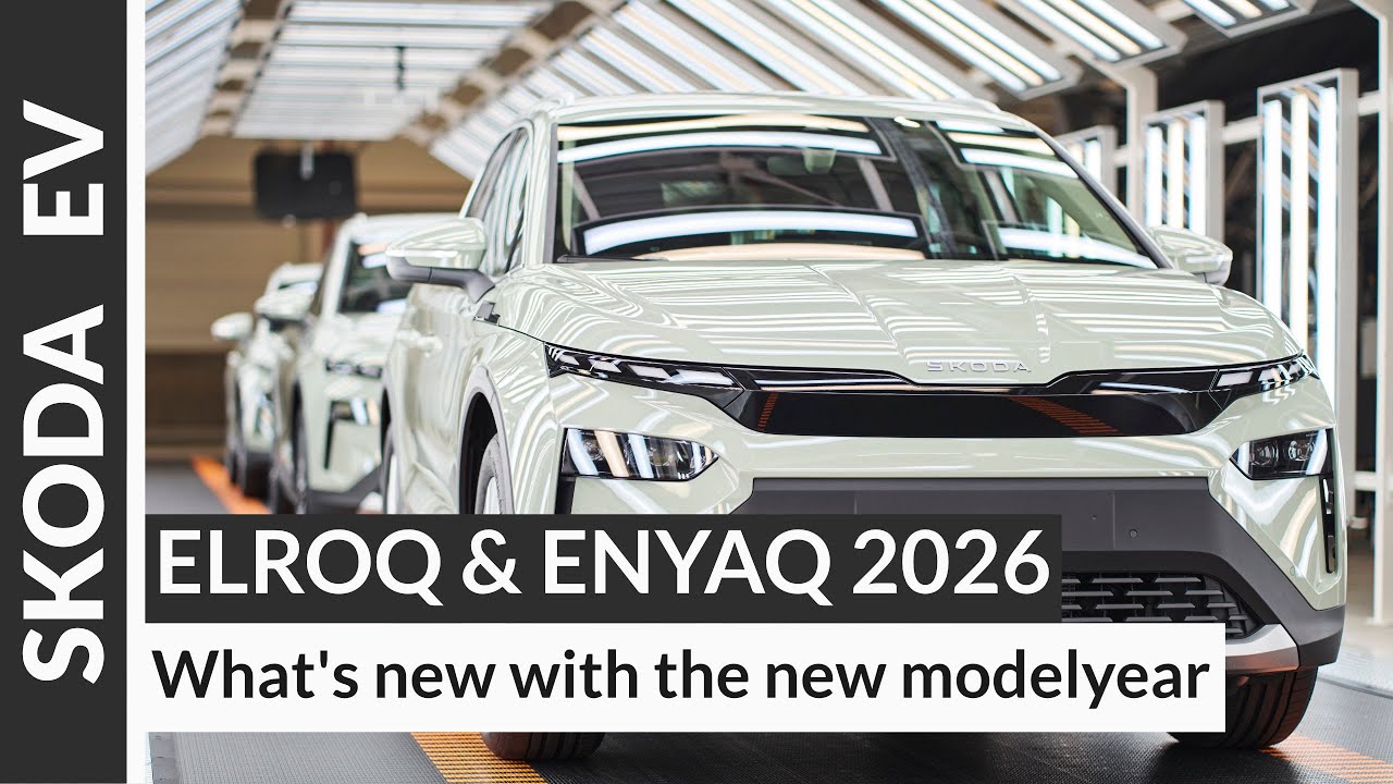Model year 2026: what's changing for Skoda ENYAQ & ELROQ - equipment, packages, design
