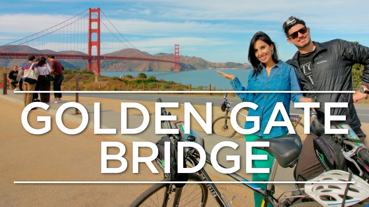 PASSEIO DE BICICLETA EM SAN FRANCISCO - Atravessando a Golden Gate Bridge | Califórnia 5