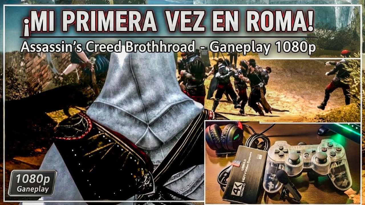 Assassin's Creed Brotherhood PS3 | Primera Vez (Full HD)