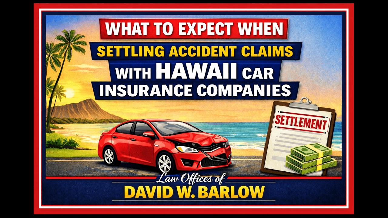 What to expect when settling accident claims with Hawaii car insurance companies.