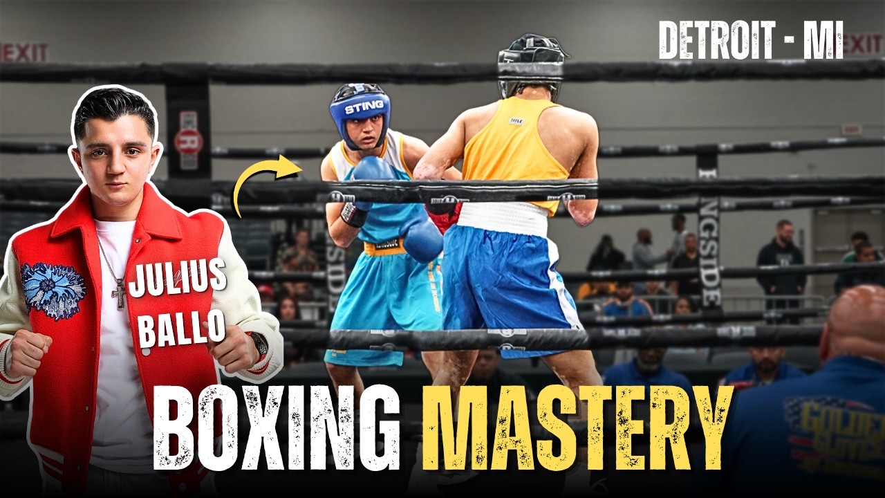 BEST Boxer At 125 LBS?! Julius Ballo DOMINATES National Golden Gloves!