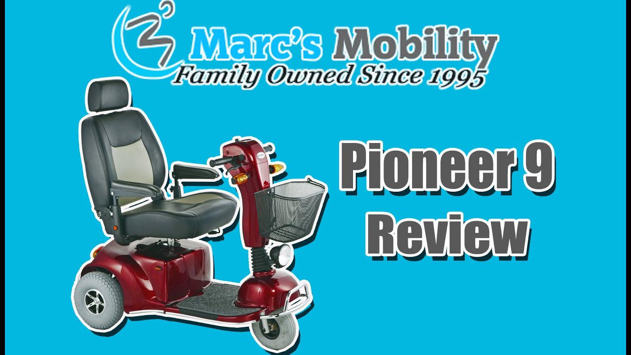 Merits Pioneer 9 S331 - 3 Wheel Heavy Duty - Fast Scooter