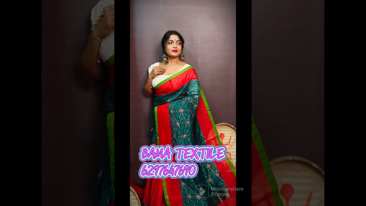 দুর্গাপূজার ধামাকা দার কালেকশন নিয়ে হাজির বামা টেক্সটাইল