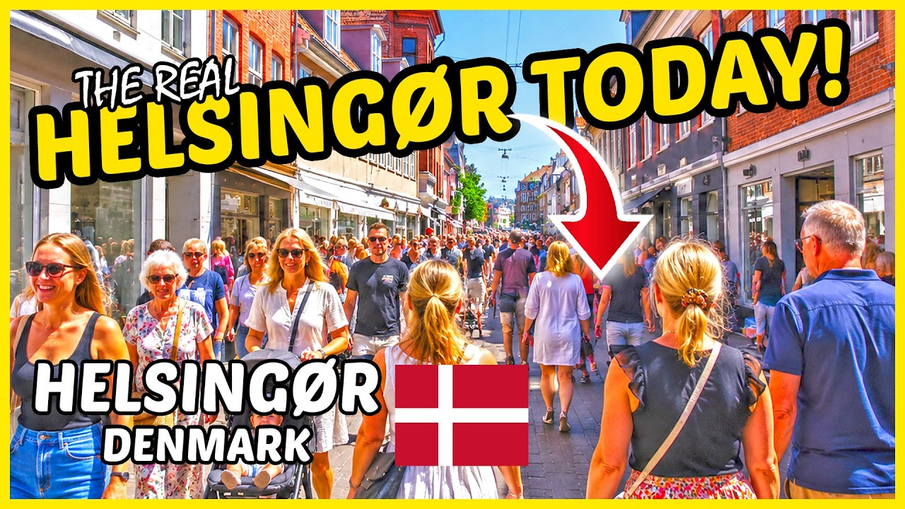 Exploring Helsingør 🇩🇰 - Denmark’s Seaside Gem | Elsinore Walking Tour