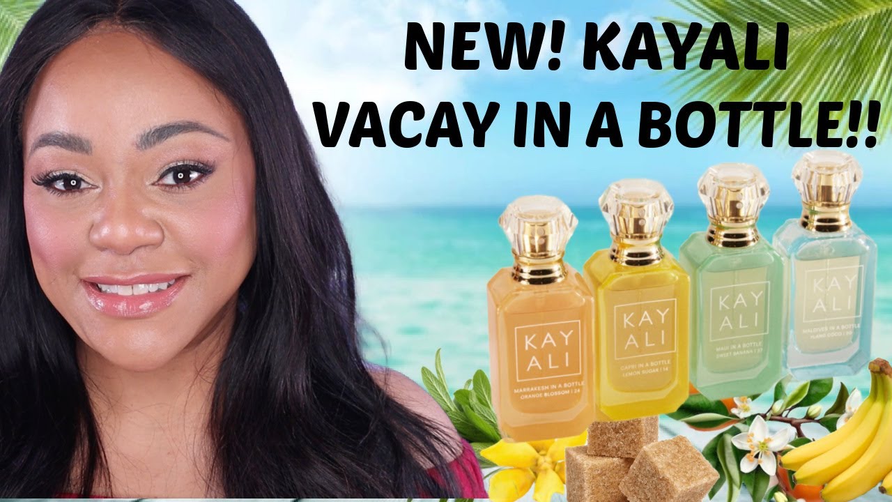 NEW! KAYALI VACAY IN A BOTTLE ✈️ 🌴 PERFUME REVIEW! #kayali #perfume #perfumereview