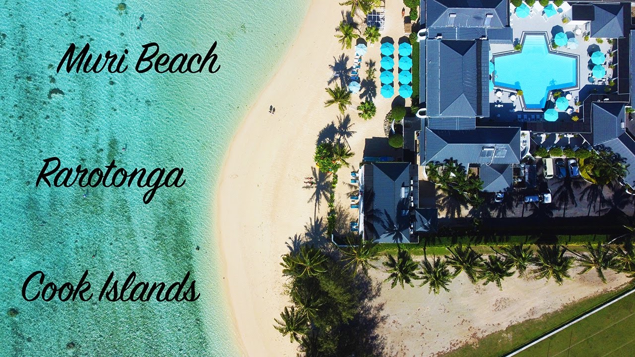 Rarotonga Sunrise - Muri Beach Drone Views