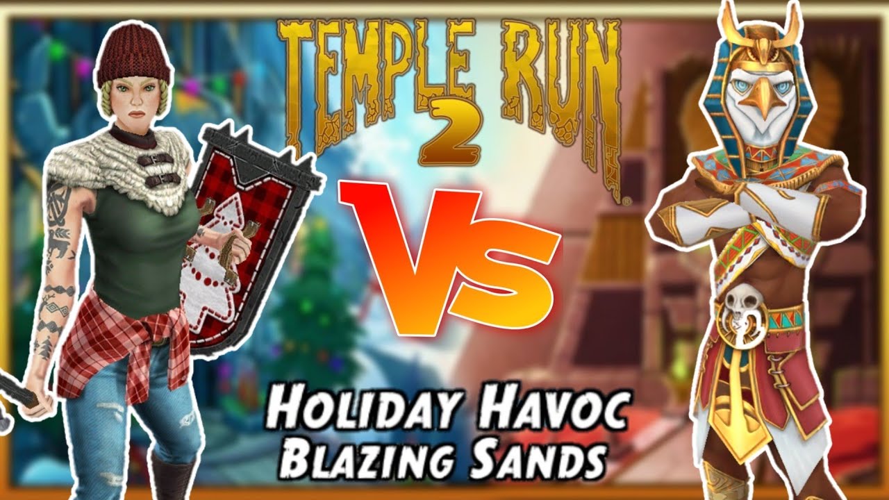 Freya Coldhear Forester VS Imhotep Holiday Havoc Temple Run 2 YaHruDv
