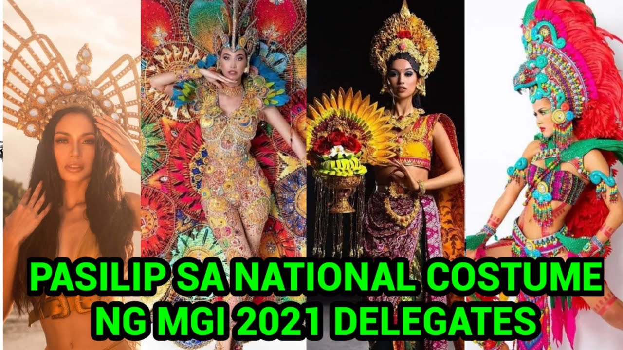 PASILIP SA NATIONAL COSTUME NG MGI 2021 DELEGATES