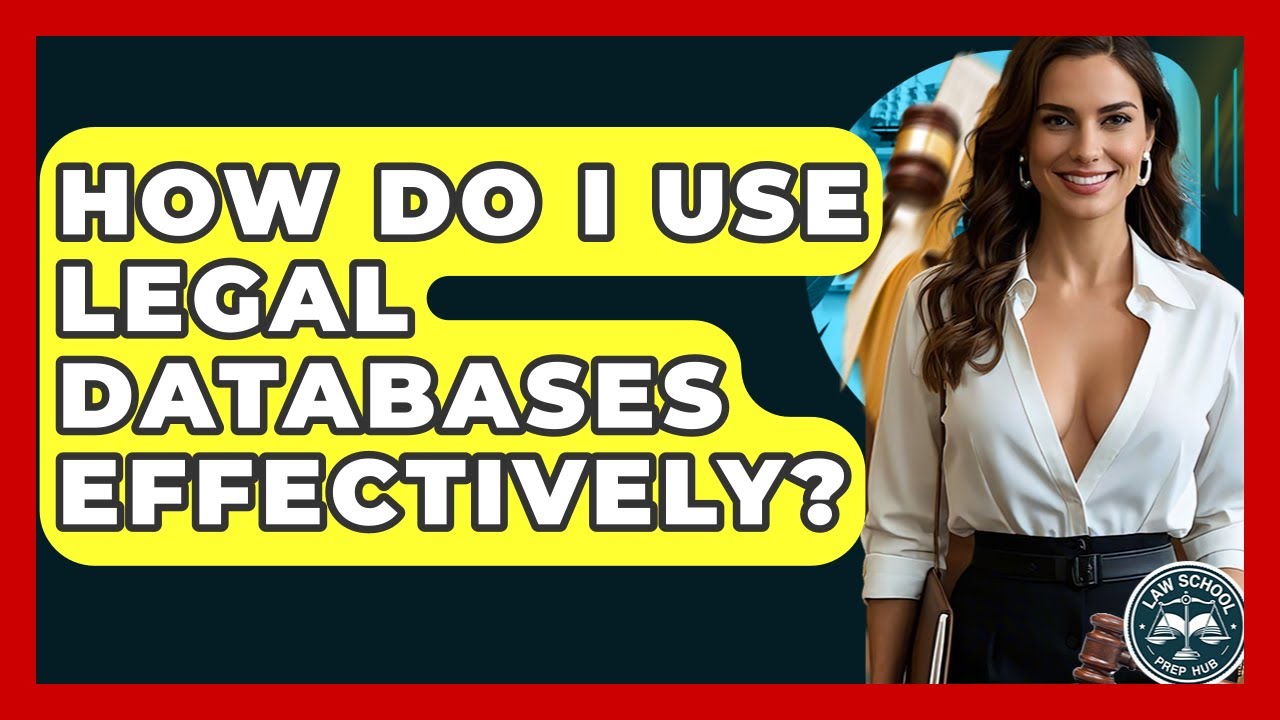 How Do I Use Legal Databases Effectively? - Law School Prep Hub