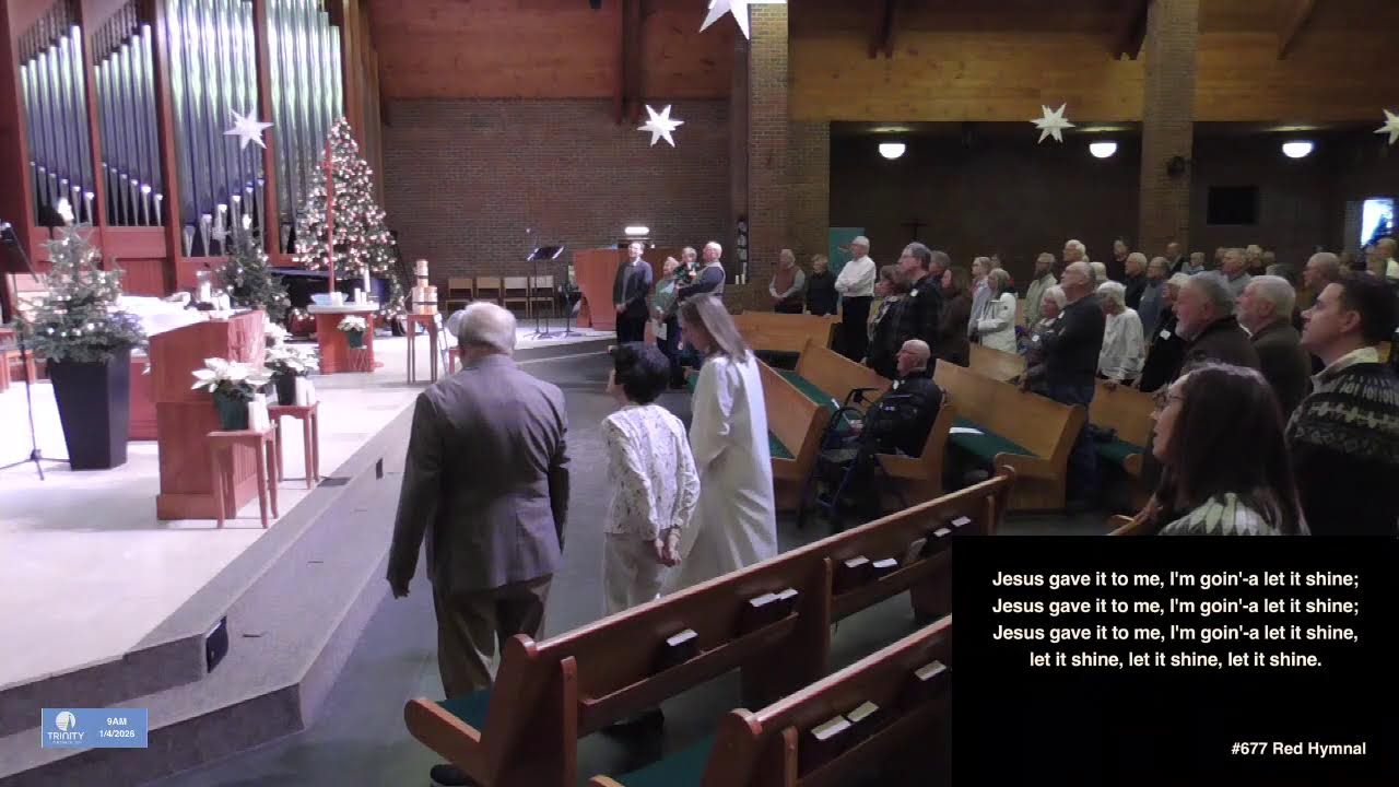 January 4, 2026 9AM Traditional Worship - Trinity Lutheran Church, Stillwater MN
