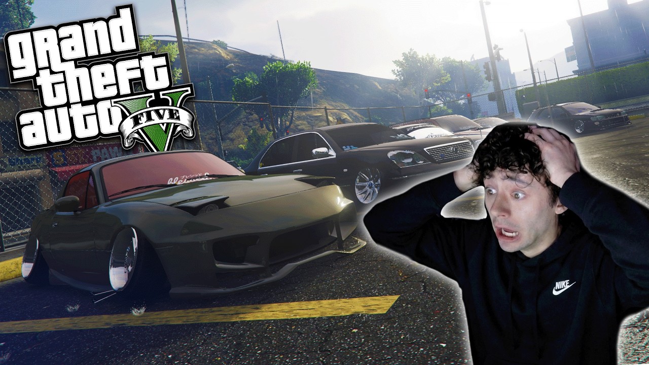 I Went To A HUGE GTA FiveM STANCE MEET