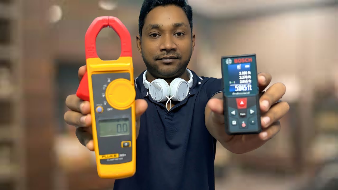 Bosch GLM 400 Distance Measurer | is it worth it? | Santanu Das Vlogs