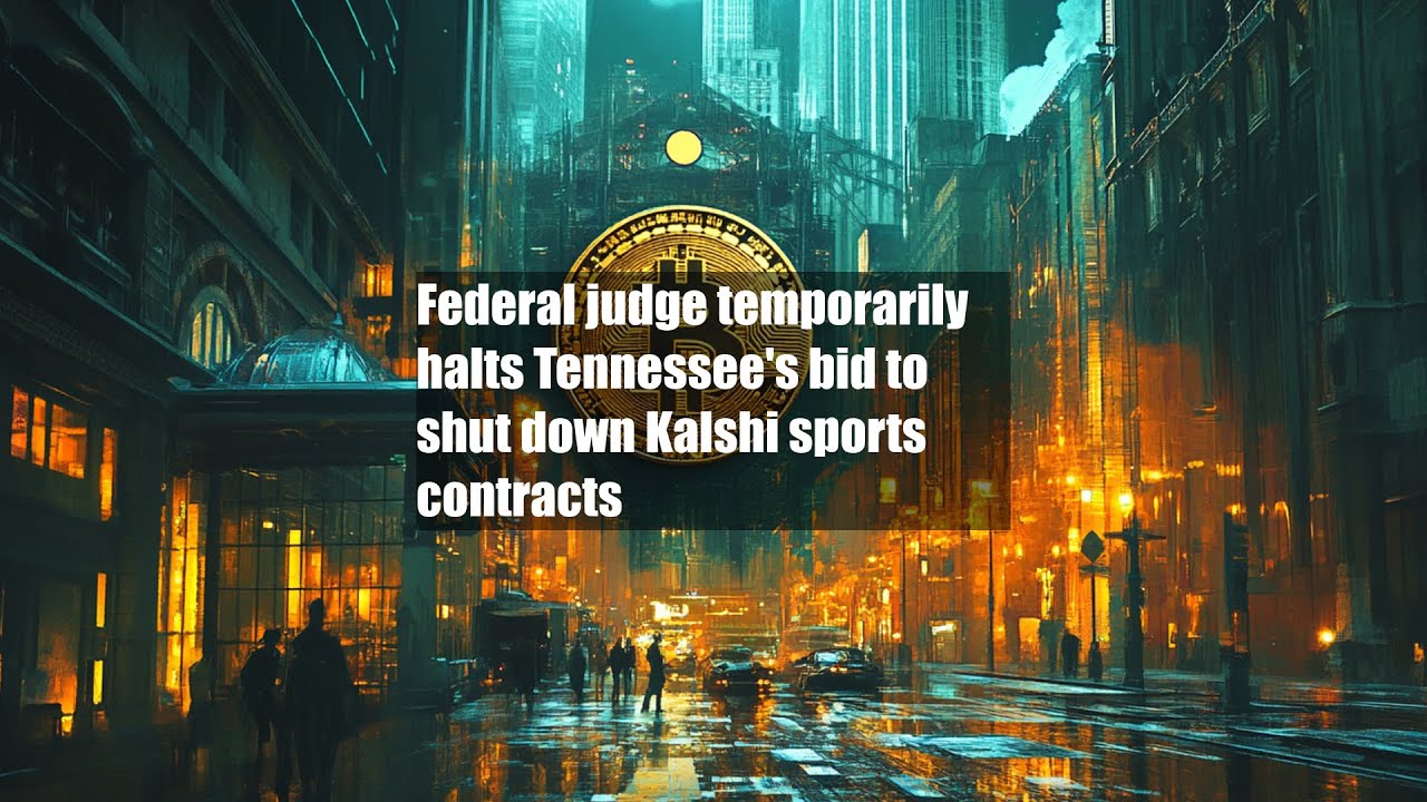 Federal judge temporarily halts Tennessee's bid to shut down Kalshi sports contracts