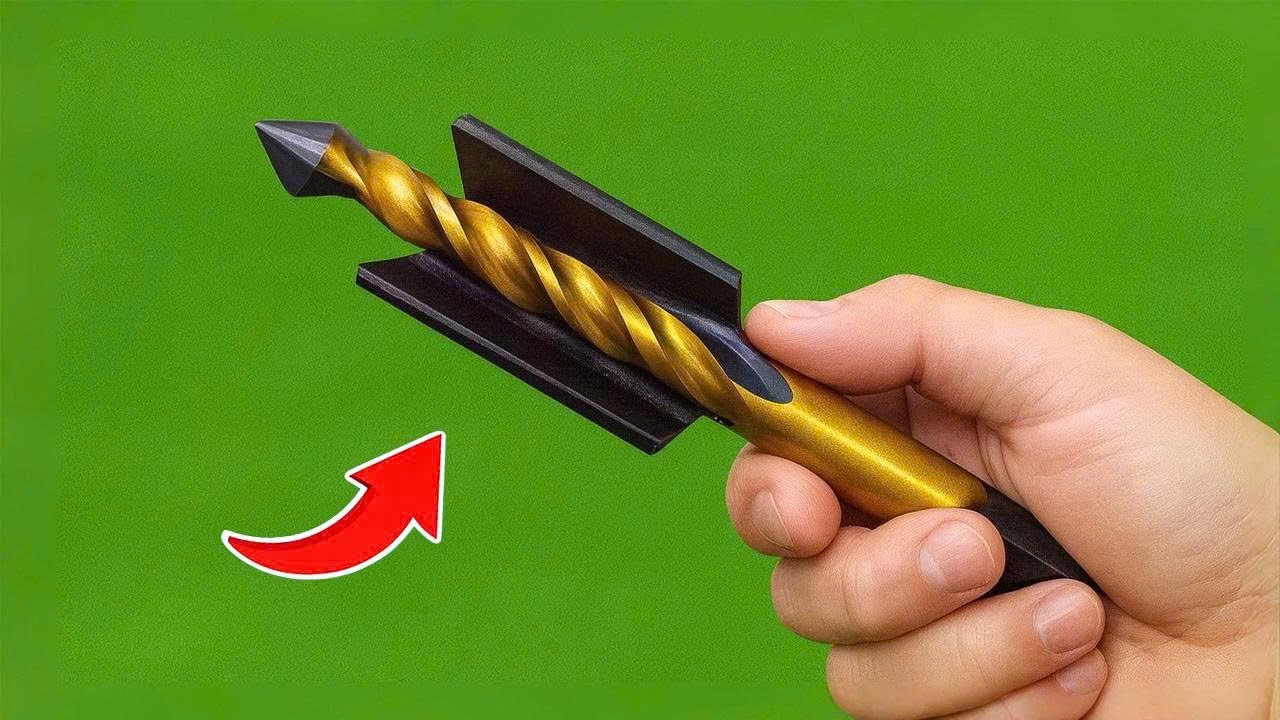 Этот метод заточки вас поразит! Затачивайте свёрла гаечным ключом | бритвенно-острый