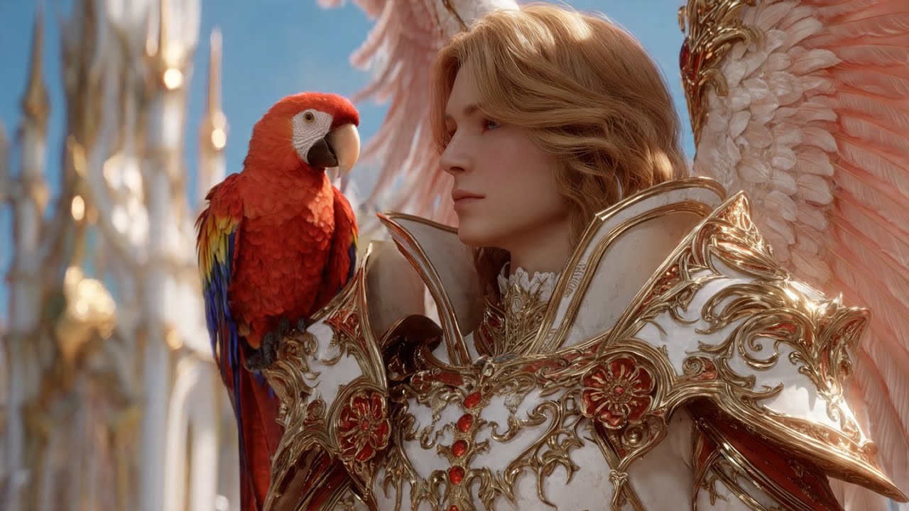 Michael and the Faithful Parrot | Angelic Fantasy Song of Heaven & Friendship #bible #history #god