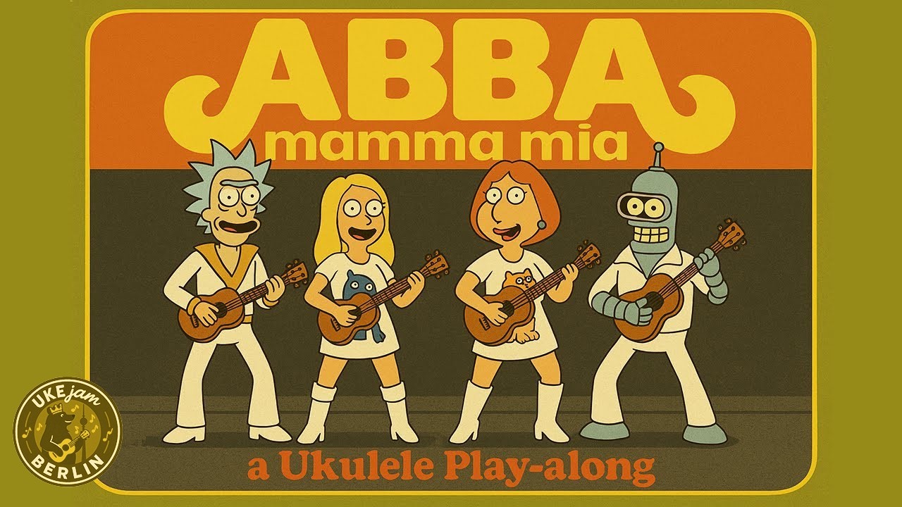 Ukulele Play-Along | ABBA – Mamma Mia | UKEjam.BERLIN