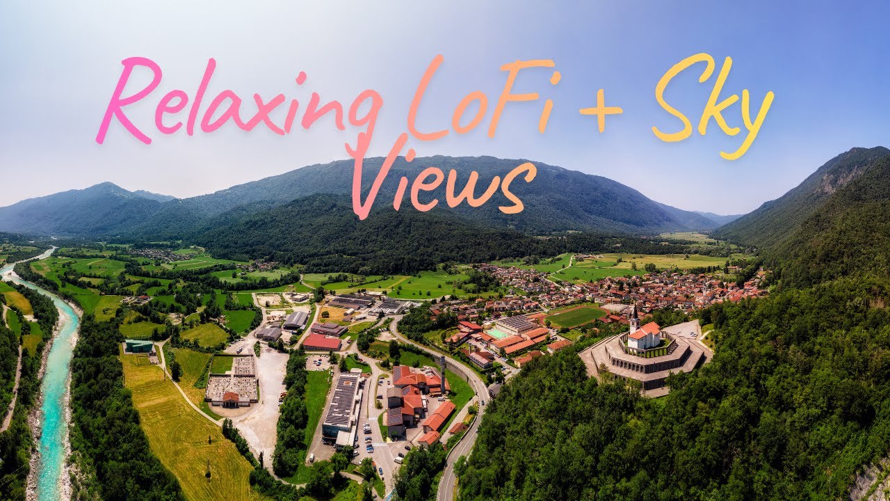 Chill LoFi Beats with Stunning Aerial Views 🌄 | Relax & Study Music