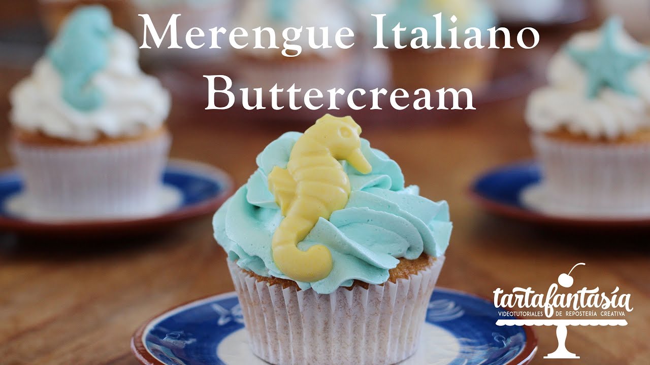 Merengue Italiano Buttercream ¡Delicioso!