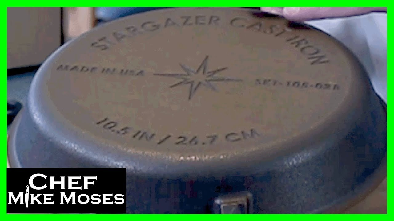 Review of Stargazer and Fried Egg Breakfast - how to use a quality Cast Iron Frying Pan