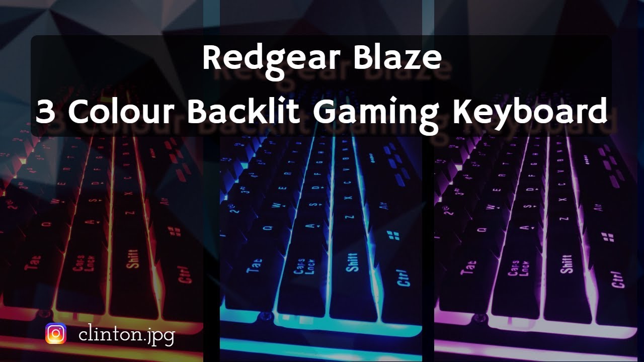 Redgear Blaze 3 Colour Backlit Gaming Keyboard review | 2018 | Amazon's choice |