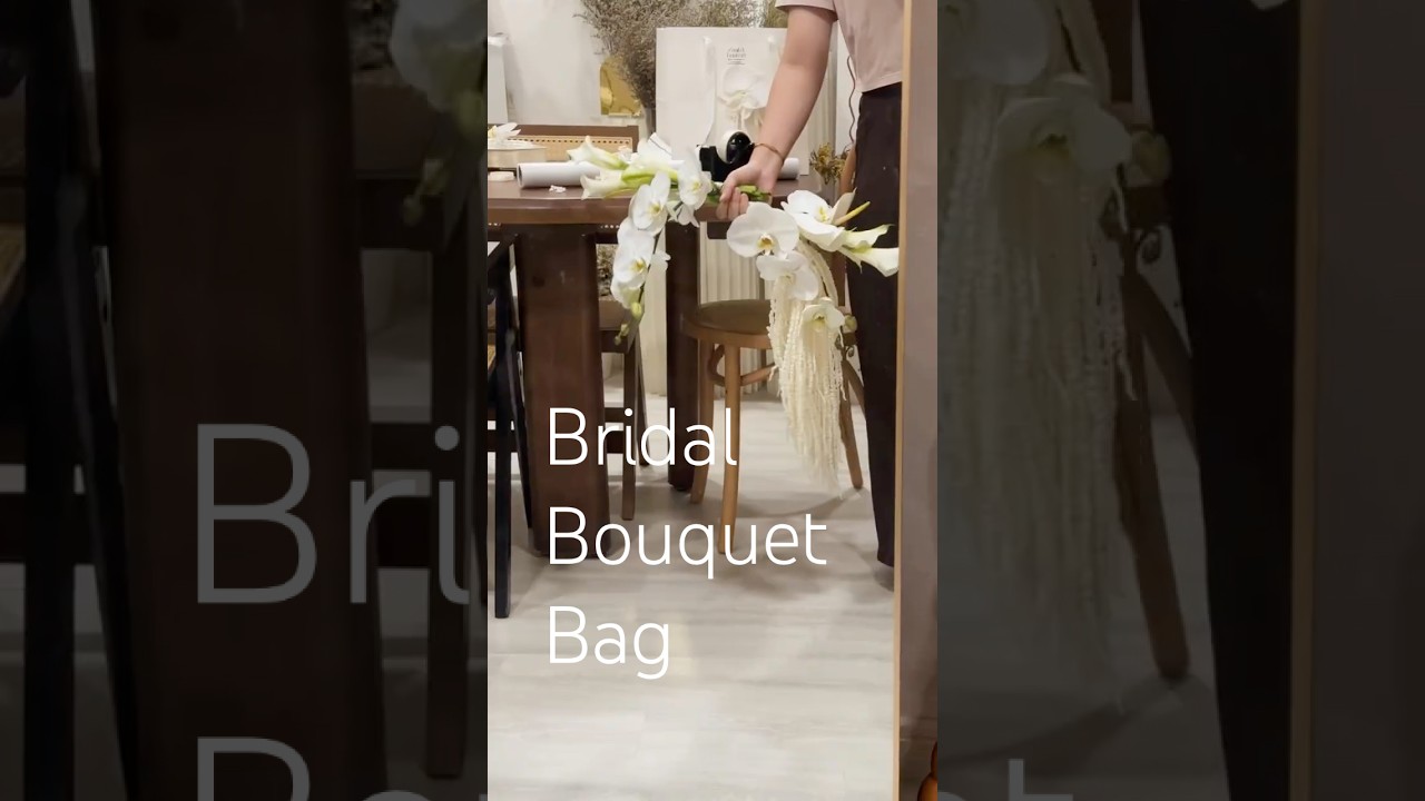 Top 2025 Wedding Trend: Let's make a Bridal Bouquet Bag