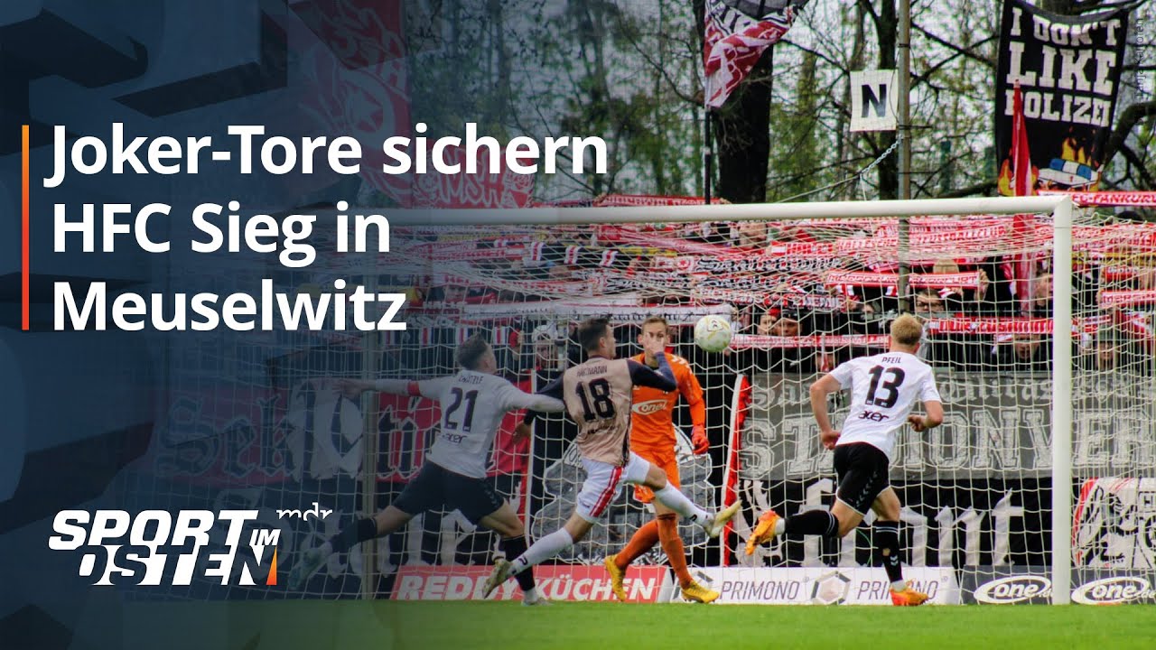 Eshele rettet dem Halleschen FC drei Punkte in Meuselwitz | MDR