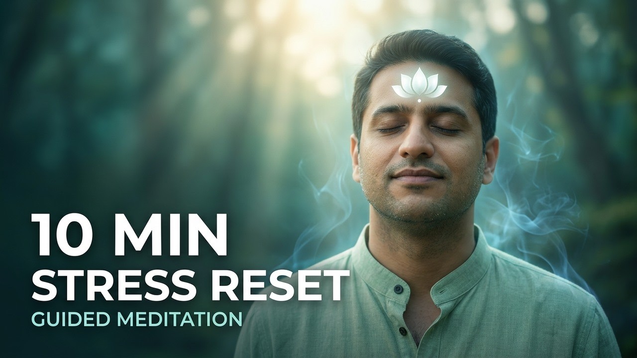 Reduce Stress in 10 Minutes | Guided Meditation for Beginners