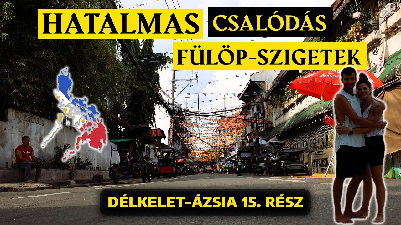 Tényleg ez a mesés Fülöp-szigetek? 🏝️ Megéri a pénzt? I Manila & Puerto Princesa 15. rész 💸
