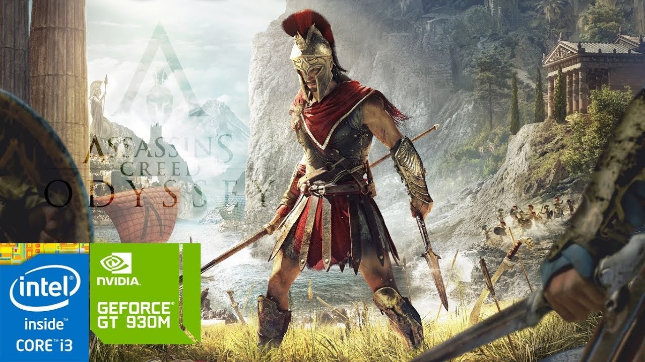 Assassin's Creed Odyssey on GeForce GT 930M 2GB - Intel Core i3 4005U - 10GB RAM [ASUS A455LF]