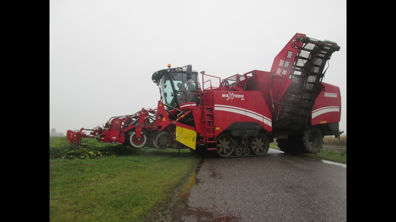 🌱 Kopanie Buraków 2016 🌱 || Grimme Maxtron 620 || Full HD || {ENGINE SOUND} || TheWlkpTeam ``)