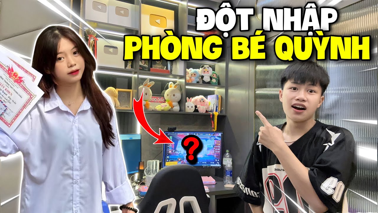 Vlog | Quang Con Đột Nhập Phòng Mới 200 Triệu Của Bé Quỳnh Phát Hiện Bí Mật ???