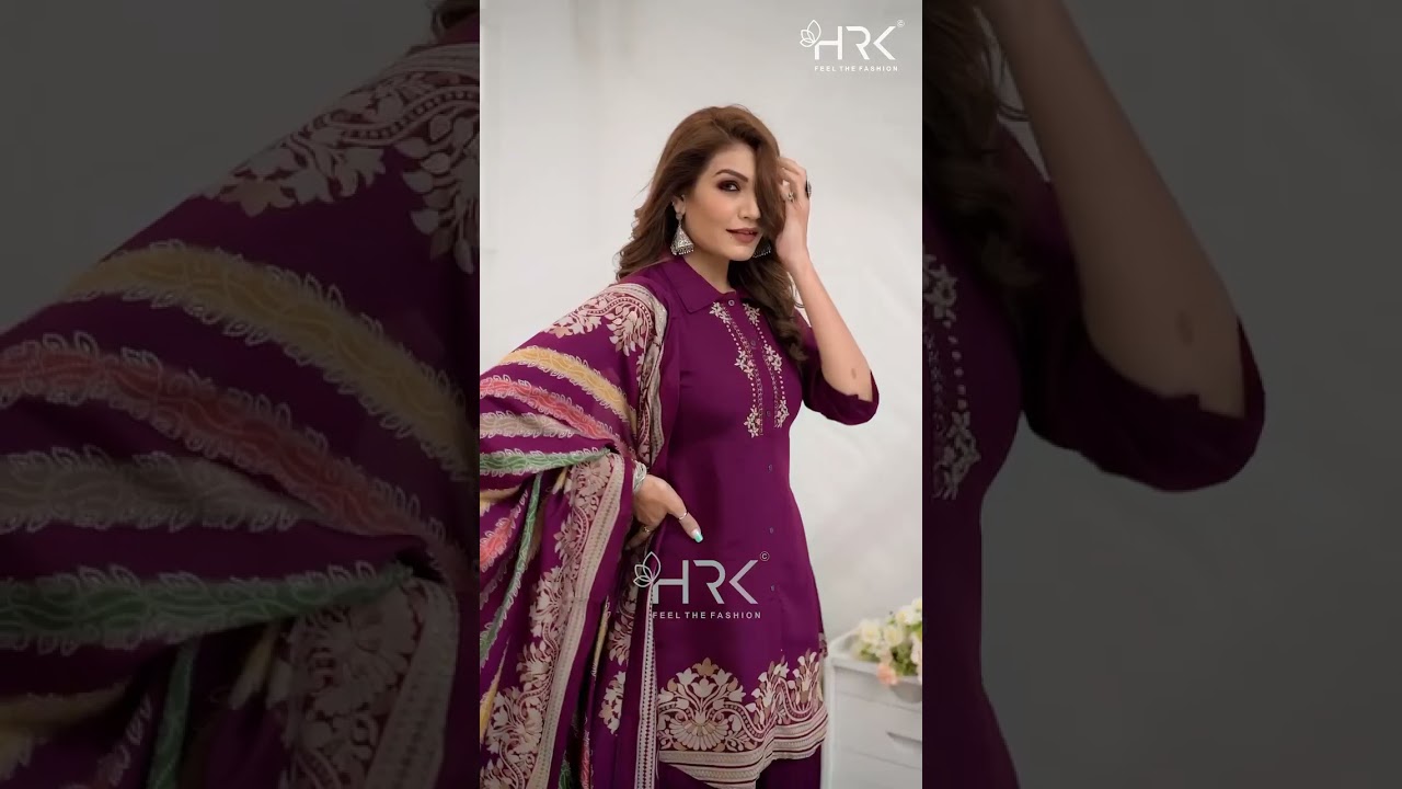 HRK Design 1863: Plazzo Style Suits - Best Wholesale Price | Ready to Wear | Fast Shipping