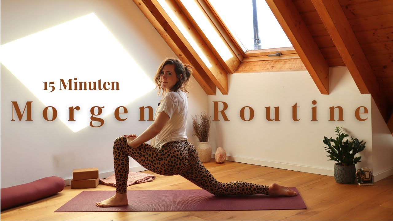 15 Min Yoga Morgenroutine | Sanft wach werden & geerdet starten