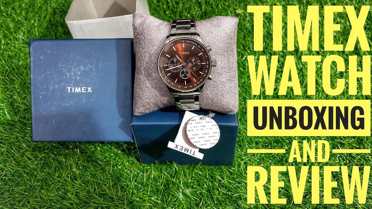 Timex watch unboxing and review ( red and brown dial watch) #timex #watch 