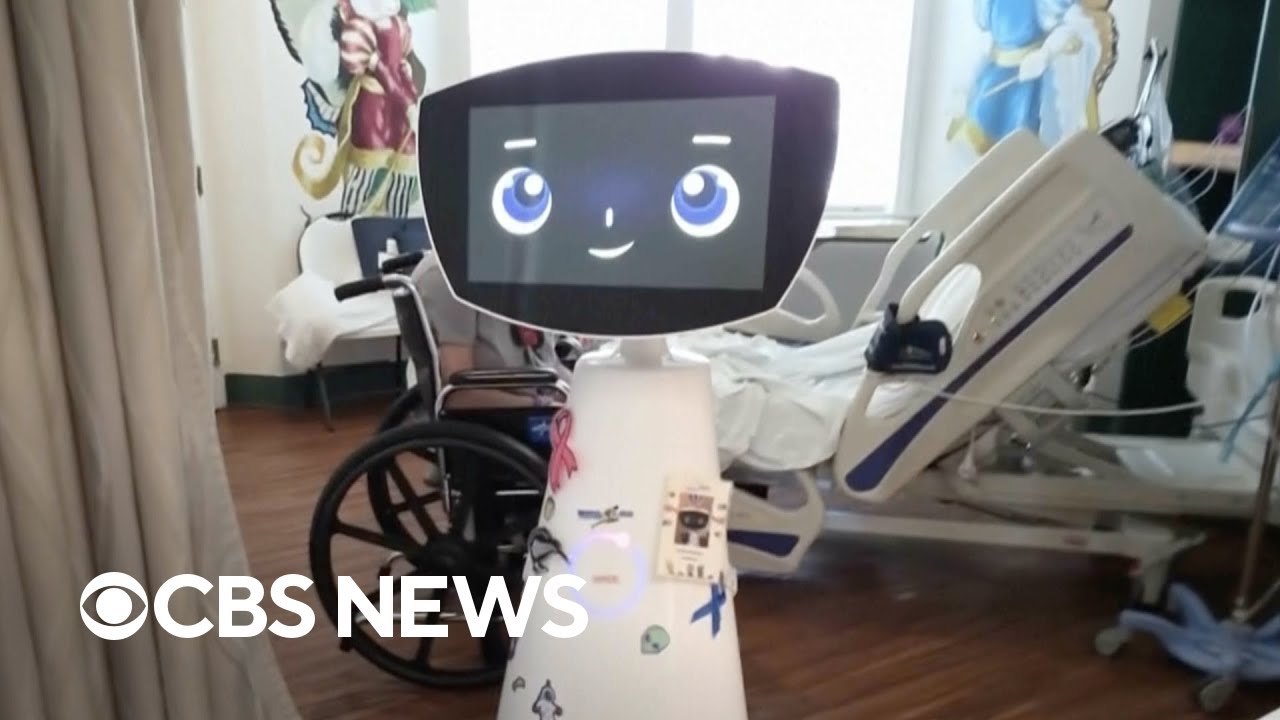 Robot helps hospital patients, nursing home residents feel less lonely