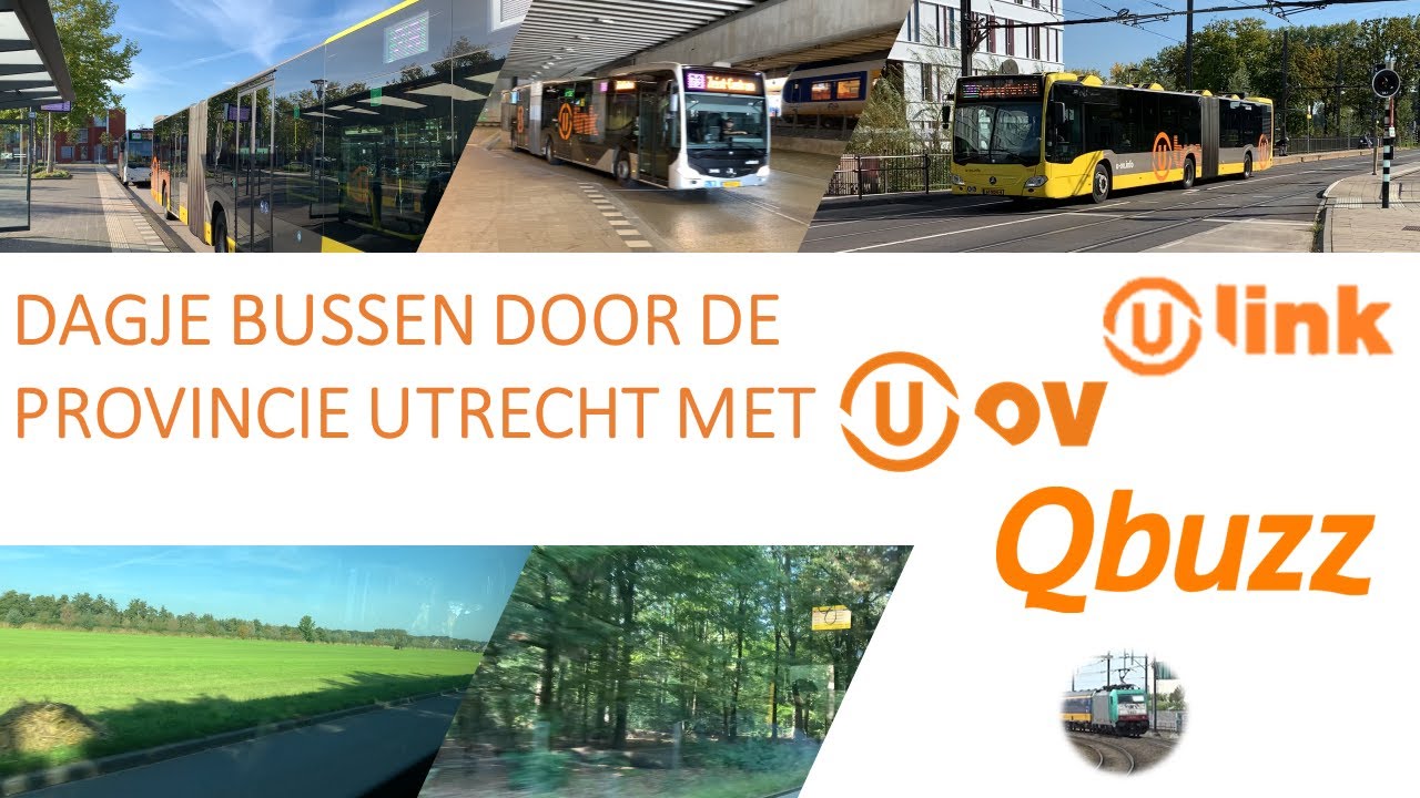 Dagje BUSSEN door de provincie UTRECHT met U-OV - Provincie Dal Dagkaart #detreinreizigervlogt
