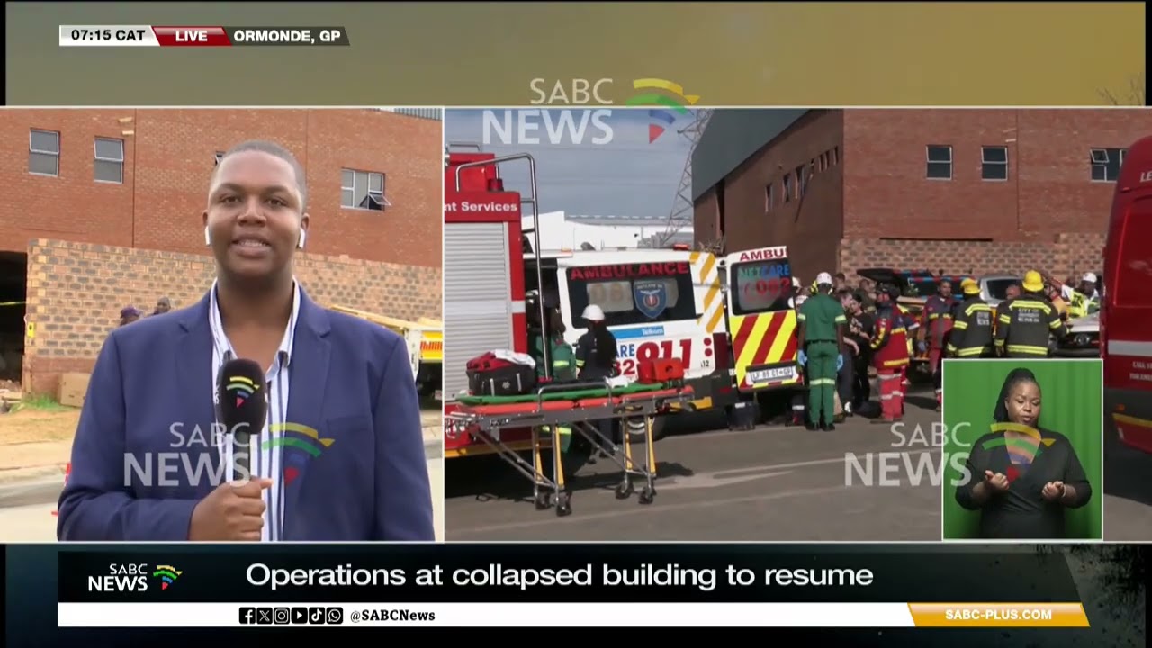 Ormonde building collapse | Operations to resume on Tuesday morning