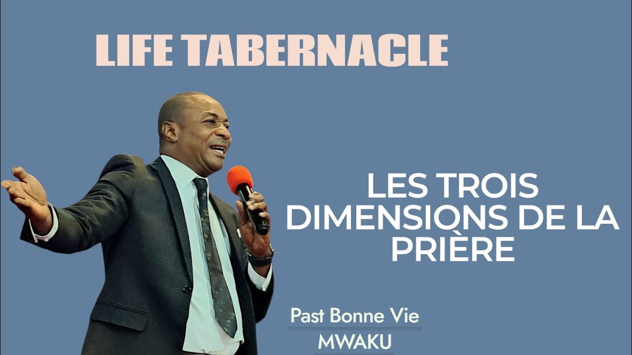 LES TROIS DIMENSIONS DE LA PRIÈRE | PAST BONNE VIE | VEND 23 JANV 2026 | Life Tab