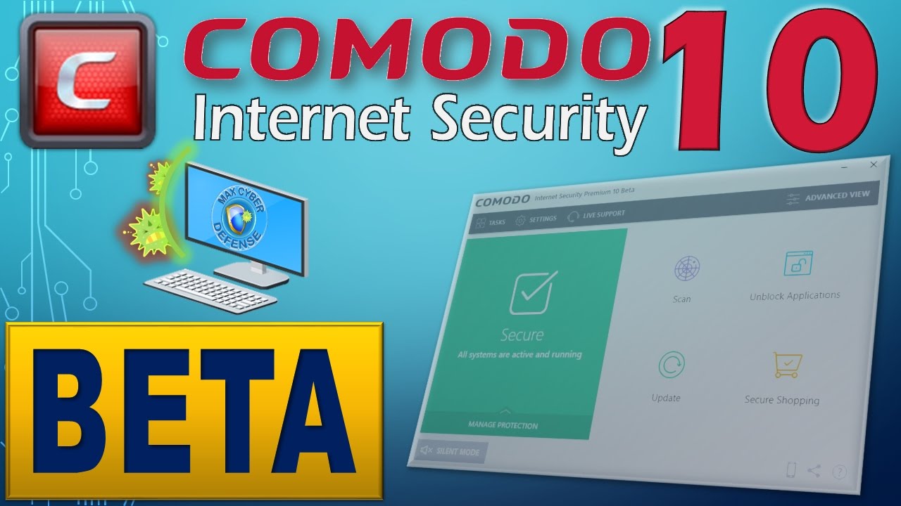 COMODO Internet Security 10 BETA Techie vs User (Prevention)
