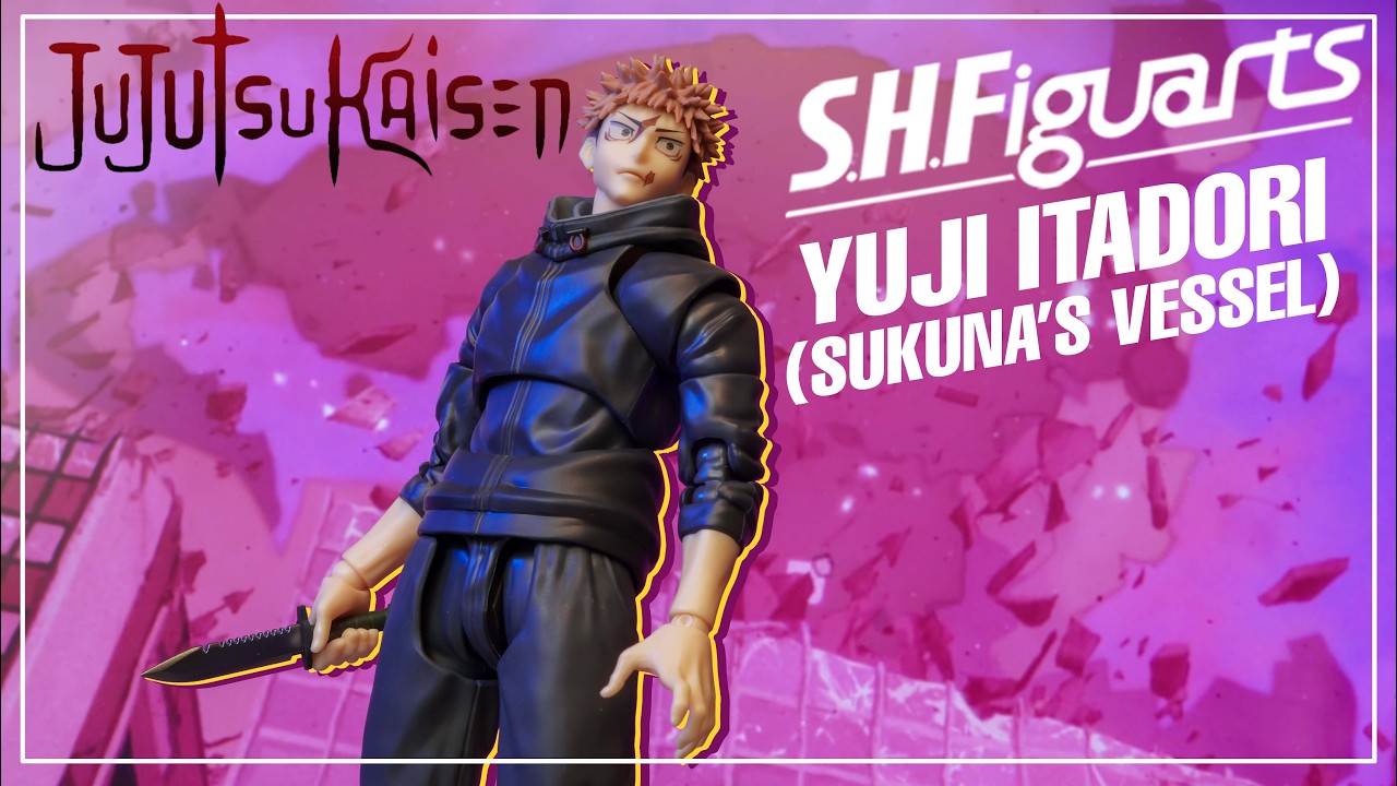 Распаковка и обзор фигурки S.H.Figuarts Юдзи Итадори - Сосуд Сукуны из аниме «Дзюдзюцу Кайсэн».